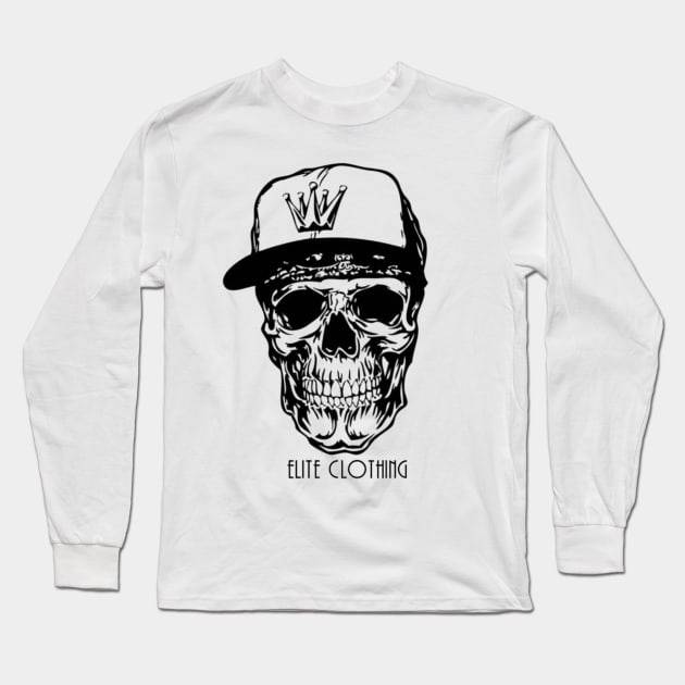snap back skull Long Sleeve T-Shirt by EliteMMXIV